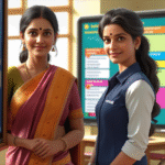 Realistic Picture of Bengali Teachers on smart board (1)